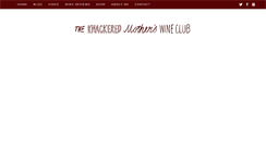 Desktop Screenshot of knackeredmotherswineclub.com